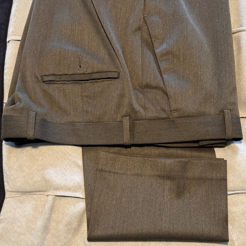 Perry Ellis Charcoal Slim Fit Trousers